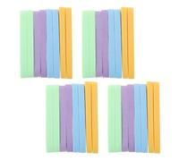 Toyvian Esponjas Faciales Comprimidas Reutilizables 48 Piezas Discos de Limpieza Facial Redondos Multicolor Verde Amarillo Azul Morado Exfoliantes Suaves para Todo Tipo de Piel