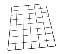 Toyvian Estante De Rejilla Metálica para Fotografías 30×40 Cm Hierro Resistente Decoración Mural Oficina Hogar Dormitorio Organizador De Imágenes Panel Colgante Pared