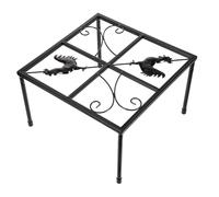 Toyvian Estante para Bebederos De Pollos y Suministro De Alimentación Soporte para Cuencos