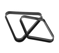 Toyvian Estante para Bolas De Billar De Plástico Soporte para Organización De Mesa De Billar para Snooker Y Pool Diseño Duradero Y Práctico 2 Piezas*2