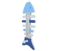 Toyvian Estilo Mediterráneo de Madera de Pared con Forma de Espina de Pescado para y Medición de en Interiores y Exteriores
