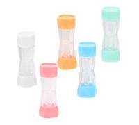 Toyvian Estuche de Plástico para Lentes de Contacto Portátil y Ligero, Organizador Compacto para 5 Unidades Adecuado para Trabajo y Clase Color Aleatorio