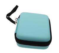 Toyvian Estuche de Púa para Guitarra Portátil Azul Claro, Caja Organizadora Ligera de Plástico Gran Capacidad, Contenedor Práctico para Accesorios y Viaje