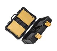Toyvian Estuche Negro para Batería de Cámara y Tarjetas de Memoria, Resistente a Golpes Diseño Especial y Material Plástico, Adecuado para Almacenamiento Portátil