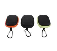 Toyvian Estuche Portátil para Aceites Esenciales Roll-On 5 Ml Organizador Rígido EVA 6 Compartimentos Set de 3 Unidades Verde Naranja y Negro Adecuado para Viaje y Almacenamiento