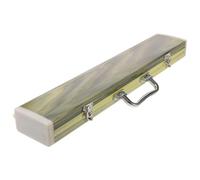 Toyvian Estuche Rígido para Flauta Doble de Bambú C/d/e, Caja Grande Ligera y Resistente para Instrumentos de Viento, Bolsa de Transporte para Músicos y Almacenamiento Seguro en
