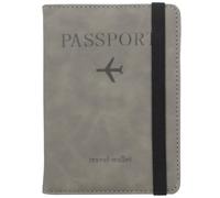 Toyvian Estuche y Porta Documentos para Viajes Ranuras Integradas para Tarjetas Protección RFID Acceso Rápido y Diseño Unisex para Uso en Aeropuertos y Desplazamientos Internacionales