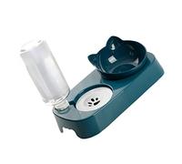 Toyvian Evitar Tazón De Arroz Vuelque Comedero para Mascotas y Dispensador De Agua Automático Cuenco Inclinable para Gatos La Cocina