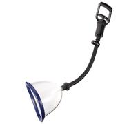 Toyvian Extractor Manual De Senos Grande Tubo Negro y Ventosas, Bomba De Vacío Manual Para Masaje y Elevación, Juego Portátil Para Cuidado Personal y Uso