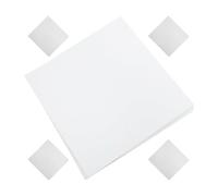 Toyvian Filtro Cualitativo y Accesorios de Filtrado de Laboratorio Blanco 15 Hojas Papel de Absorción Media para Experimentos