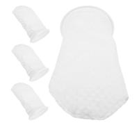 Toyvian Filtros para Peceras Diseño 3D De Panal, Calcetines Filtrantes De 4 Pulgadas, Filtro De Acuario De Alta Permeabilidad para Limpieza De Tanques De Peces, Accesorios para Acuarios Pequeños