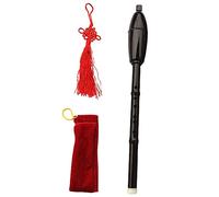 Toyvian Flauta Bawu Tradicional de Soplo Vertical Instrumento de Viento Bawu de Resina Tono si Bemol para Estudiantes Principiantes de Instrumento de Aprendizaje