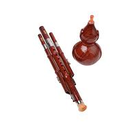 Toyvian Flauta De Cucurbitáceas Hulusi Instrumento Musical Para Principiantes Adultos Diseño Elegante y Duradero b Excelente Material y De Usar