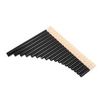 Toyvian Flauta de Pan Profesional para Bandas Escolares y Programas de Música Instrumento Chino de 16 Tubos para Principiantes y Enseñanza