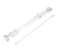 Toyvian Flauta Dulce G de 8 Agujeros en Abs con Varilla de Limpieza y Manual para Principiantes Fácil de Limpiar y Tocar Ahorrando Esfuerzo en Presentaciones