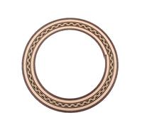 Toyvian Flor Patrón De Ondas Para Roseta De Guitarra Acústica Roseta De Madera Accesorios Para Guitarra