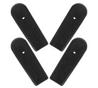 Toyvian Frenos de Silla de Ruedas de Montaña Agarre de Goma Negro 2 Pares Compatibles con Diversos Tipos Accesorios para Usuarios Activos