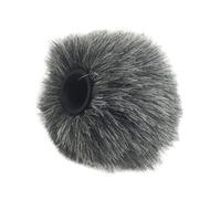 Toyvian Funda Antiviento Para Micrófono De Cámara Cubierta De Pelaje Furry Para Grabación Aislante De Ruido y Protección Viento Compatible Cámaras Dslr y Micrófonos Externos