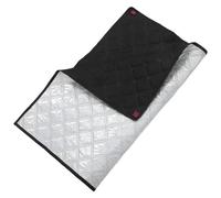 Toyvian Funda de Aluminio Aislante para Congelador Protección Solar y Antipolvo para Almacenamiento Frío Garaje o Exterior Cubierta Resistente