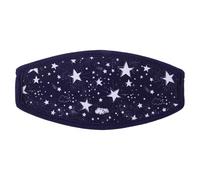 Toyvian Funda de Neopreno para Correa de Gafas de Buceo Protector de Cabello para Natación y Snorkel Banda Ajustable Azul Diseño de Estrellas para Deportes Acuáticos