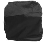 Toyvian Funda para Cesta de Bicicleta Negra, Lona Ajustable Portátil | Protector Delantero para Lluvia, Accesorio Ligero Banda Elástica, Diseño Versátil para Bici Eléctrica