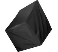 Toyvian Funda para Silla Giratoria de Exterior 27.5x32.5x39 Pulgadas, Cubierta Protectora Resistente al Agua y Rayos UV para Muebles de Patio y Jardín