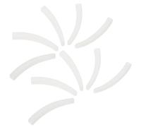 Toyvian Fundas de Goma Antideslizantes para Garra de Máquina Recreativa 10 Unidades Blancas Accesorio para Repuesto y Mejora de Agarre Grúas Arcade