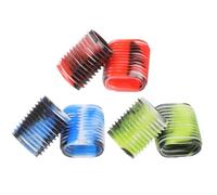 Toyvian Fundas de Goma Antideslizantes para Manivela de Carrete de Pesca 6 Piezas 2 Rojas 2 Azules 2 Verdes para Accesorios de Pesca Mejora Agarre y Control Jornadas Largas