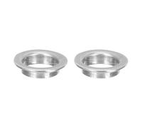 Toyvian Fundas para Copas de Almohadillas de Flauta 16 y 17 Agujeros, Accesorio para Reparación de Flauta, 2 Piezas de Cobre, Repuestos Prácticos para Instrumentos de Viento