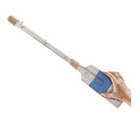 Toyvian Gancho de pared de 40 cm en madera maciza forma de paleta azul, perchero de estilo mediterráneo para colgar bolsas, sombreros y decoración marinera en el hogar