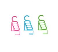 Toyvian Gancho para Puerta Verde Multifuncional con Gancho y Perchero sin Taladro para Baño Dormitorio Cocina y Oficina Ahorro de Espacio y Fácil Instalación tras Puerta