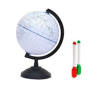 Toyvian Globo Herramienta Juguetes Globo Terráqueo Para Niños Inacabado Terráqueo Para Niños Terráqueo Sin Pintar Terráqueo Inacabado Juguetes De Escritorio