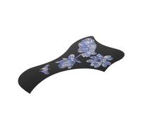 Toyvian Golpeador de Guitarra Acústica Diseño de Flor de Loto Protector Resistente y Adhesivo para Guitarra, Accesorio de Repuesto Niveles