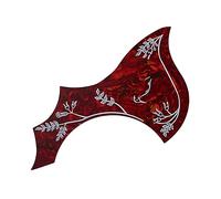 Toyvian Golpeador de Guitarra Autoadhesivo Diseño de Ala de Pájaro Protector de PVC de 1 Decoración para Guitarra