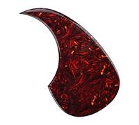 Toyvian Golpeador para Guitarra Acústica Antirayaduras de Pvc, Protector Autoadhesivo Grueso Diseño Tortoise Shell, Accesorio Profesional para Evitar Rayones, Placa para Rascar Guitarra,