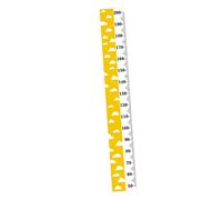 Toyvian Gráfico De Altura De Crecimiento De Los Niños Pegatinas Decorativas Etiqueta Engomada De La Altura De Medición Lienzos Decorativos Chica Cuadros Decorativos De Madera Recién Nacido