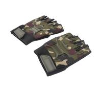 Toyvian Guantes de Ciclismo Medio Dedo Verdes, Deportivos y Prácticos, Fáciles de Poner y Quitar para Deportes al Aire Libre y Ciclismo