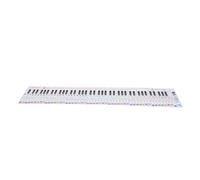 Toyvian Guía Práctica de Piano para Principiantes Teclado de 88 Teclas Portátil para Papel de Simulación de Dedos y Cuadro de Práctica en Papel