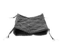 Toyvian Hamaca de Felpa de Doble Capa para Mascotas, cálida Cama Colgante para Jaula, Refugio Acogedor de Invierno para Hurones, Chinchillas, Ratas, hámsteres y Ardillas.