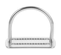 Toyvian Hebilla de Cinturón D de Inoxidable para Buceo Accesorio Duradero y Resistente la Corrosión para Soportar y Movimiento Condiciones