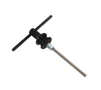 Toyvian Herramienta de Instalación de Bicicleta Prensa para Soportes de y de Pedal Herramienta de Reparación de Bicicleta Accesorio Esencial Negro