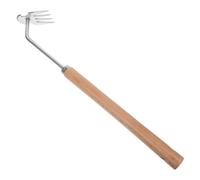 Toyvian Herramienta de Jardín Ergonomía Inoxidable para Deshierbe Extractor de Malezas Manual con Mango Herramienta Multiusos para Quitar Hierbas y