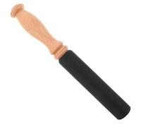 Toyvian Herramienta de Percusión para Cuenco Tibetano Baqueta de Madera Envuelta en PU, Adecuado para Prácticas Budistas y Ejercicios de Mindfulness