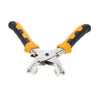 Toyvian Herramienta para colocar botones a presión en ropa y cuero, alicates metálicos con diseño ergonómico para aplicaciones rápidas en manufactura y