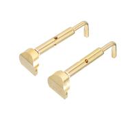 Toyvian Herramienta para Violinistas Paquete de 2 Tornillo para Mentonera de Violín Abrazadera de Metal Resistente Estabilidad para Jugadores de Viola Y Violín