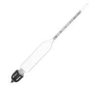 Toyvian Hidrómetro de Leche Manual de Vidrio para Medición de Densidad de Leche y Lactato, Instrumento Doméstico Preciso para Suministros de Cocina, Rango 0-25, Herramienta