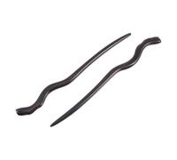 Toyvian Horquillas Pelo de Ébano Negro 2 Piezas Palillos de Cabello Clásicos para Peinados Estilo Asiático Pasadores Tradicionales para Festival y Uso Diario Accesorio Hanfu Auténtico