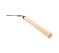 Toyvian Hoz Dentada Mediana Mango de Madera, Herramienta Manual para Cortar Césped y Raíces, Apta para Jardinería y Actividades de Pesca