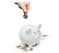 Toyvian Hucha de Cerámica para Ahorrar Dinero Alcancía de Dibujos Animados Delicada Decoración para Habitación Infantil