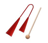 Toyvian Instrumento Musical De Percusión Agogo Bell De Doble para Juguete Educativo De Educación Temprana Preescolar